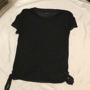 See though black tshirt